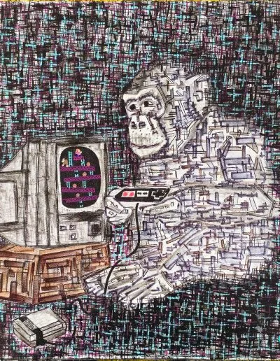 MONKEY#11 ROBIN LAFFARGUE